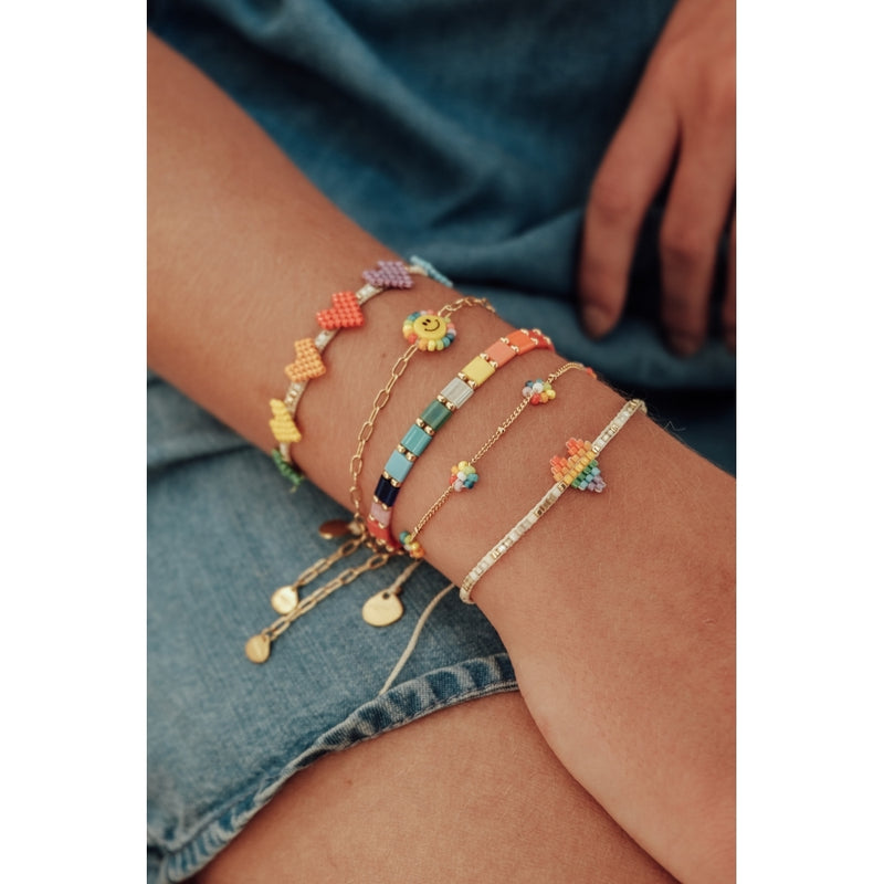 mishky-flower-chain-bracelet-pink-gold-b-gp-xs-9832