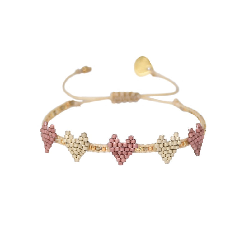 mishky-multi-heart-row-bracelet-pink-neutral-be-s-10017