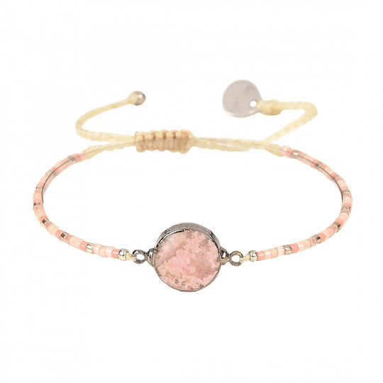 Pietra Bracelet - Rose Pink - B-ST-XS-10377