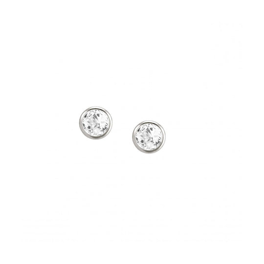 Bella Stud Earrings - Silver - 146644/032