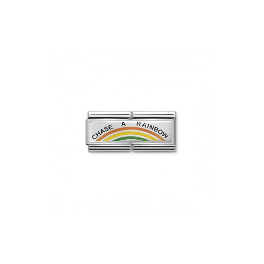 Chase A Rainbow Double Enamel Link - 330721/02