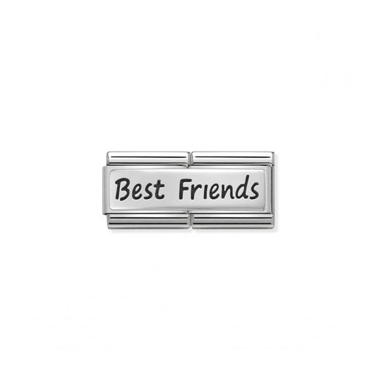 Classic Best Friends Double Link - Silver - 330710/03