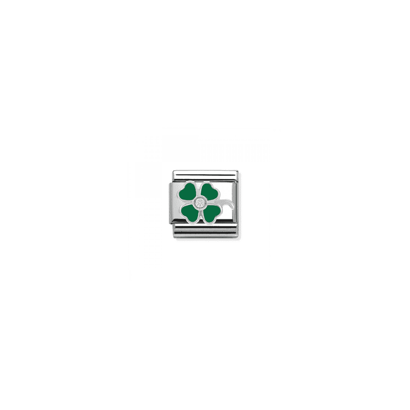nomination-classic-four-leaf-clover-link-silver-green-330305-13
