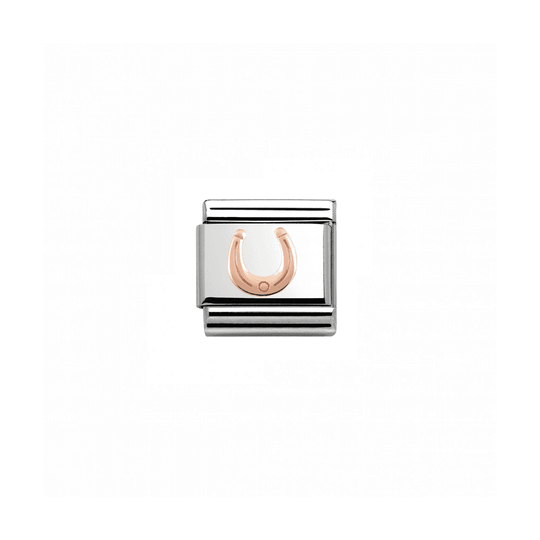 Classic Horseshoe Link - Rose Gold - 430104/05