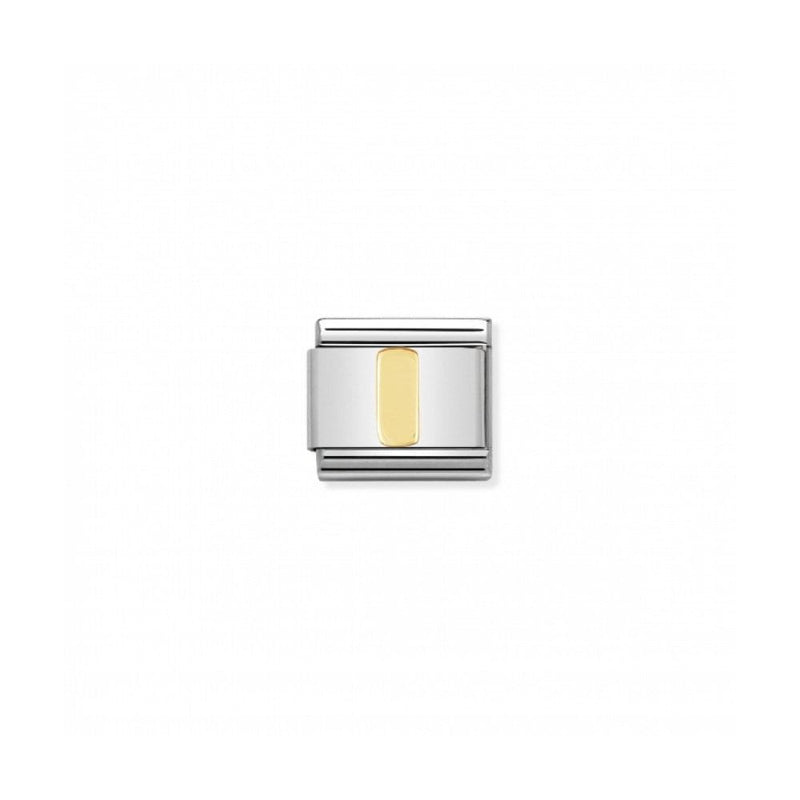 nomination-classic-letter-i-link-gold-030101-09