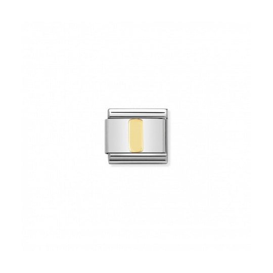 Classic Letter I Link - Gold - 030101/09