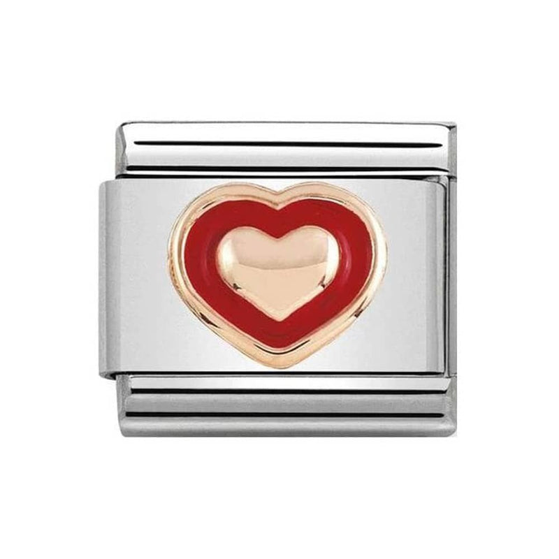 nomination-classic-red-heart-link-rose-gold-430203-01