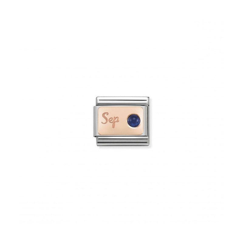 nomination-classic-september-birthday-link-rose-gold-sapphire-430508-09