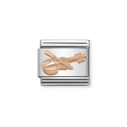 Classic Violin Link - Rose Gold - 430106/11