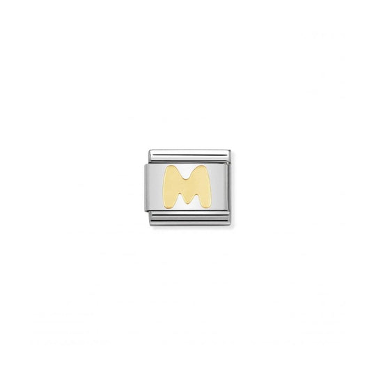 Composable Classic Letter M Link - Gold - 030101/13