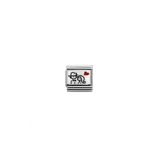 Composable Couple with Heart Link - 330208/10