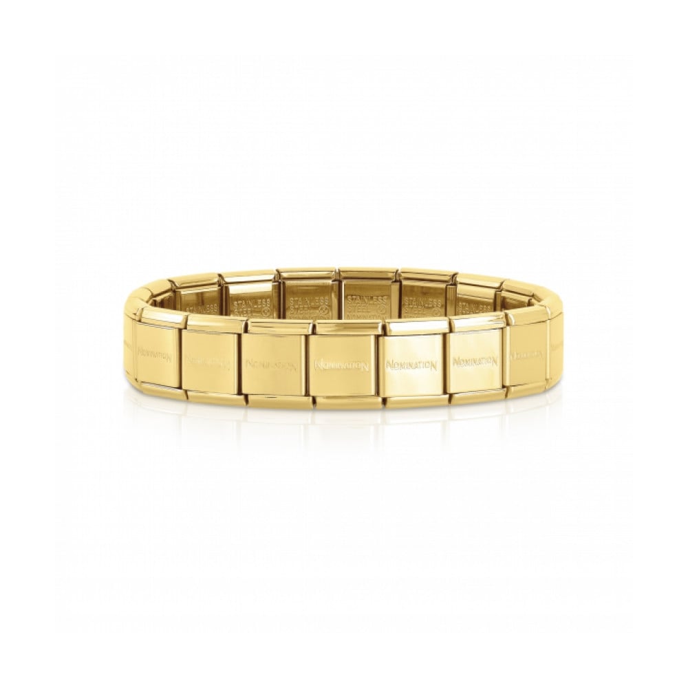 Nomination Composable Gold BIG Starter Bracelet 20cm – Sarah Layton