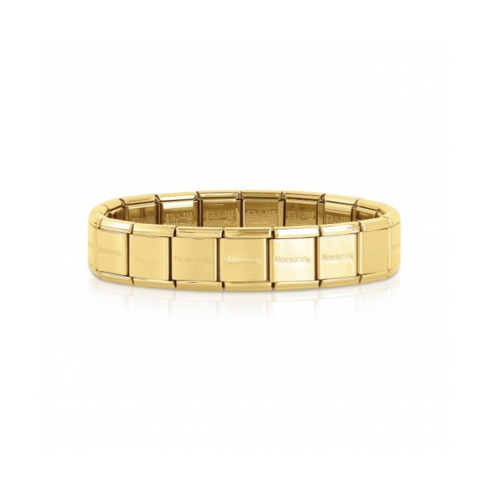 Gold on sale nomination bracelet