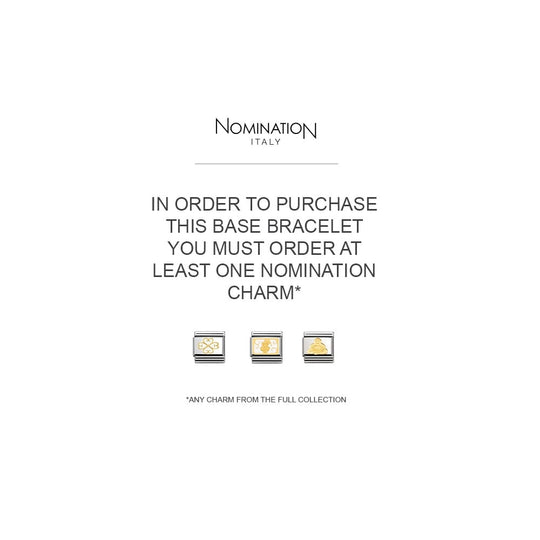 Nomination Composable Gold BIG Starter Bracelet 20cm