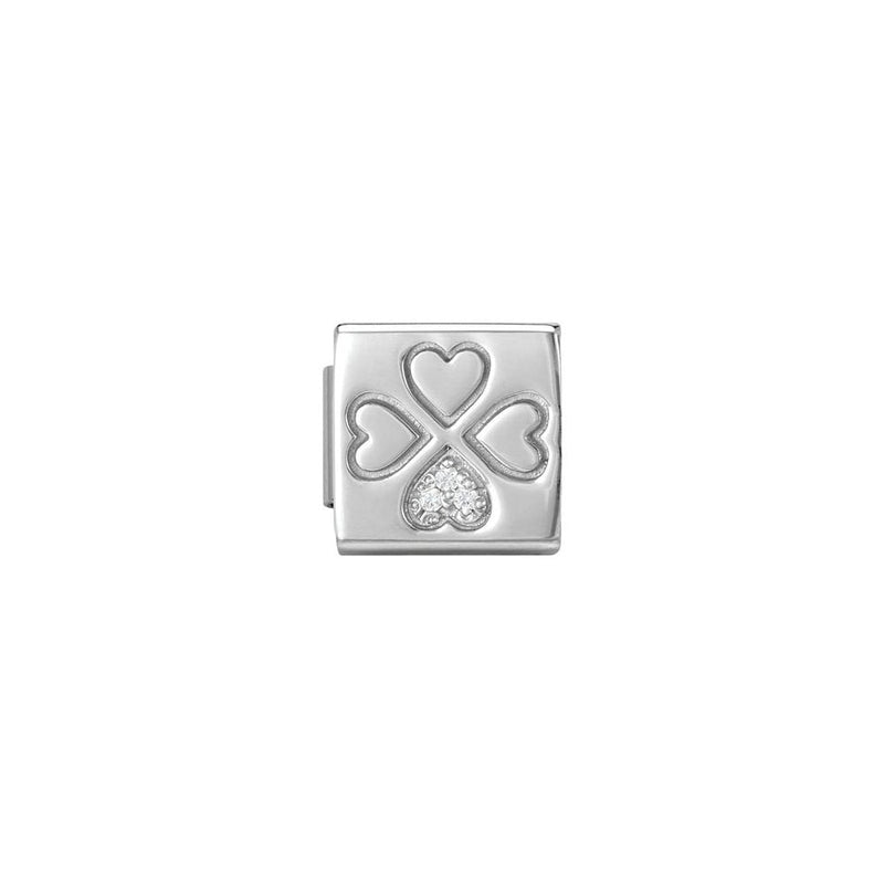 nomination-composable-silver-royal-clover-link-140959-25