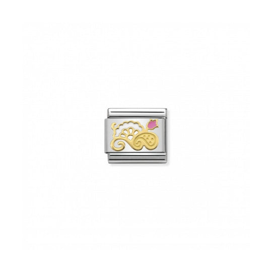 Nomination Classic Cashmere Bouquet Link - Gold/White ~ 030281/24
