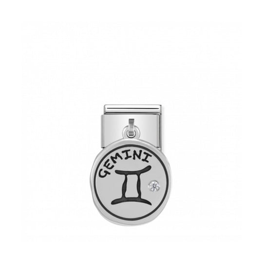 Nomination Classic Gemini Drop Link - Silver ~ 031714/03