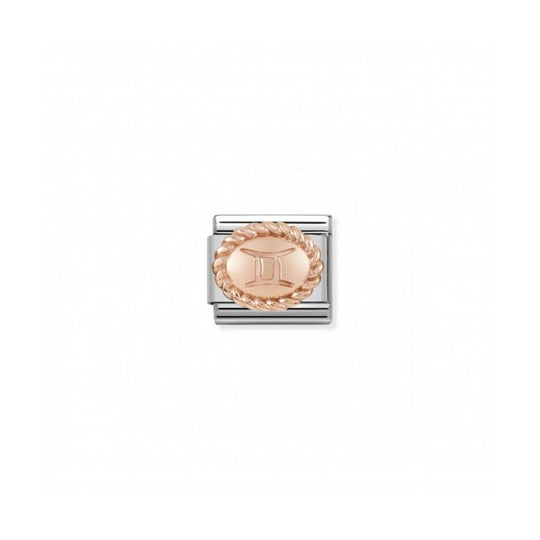 Nomination Classic Gemini Link - Rose Gold ~ 430109/03