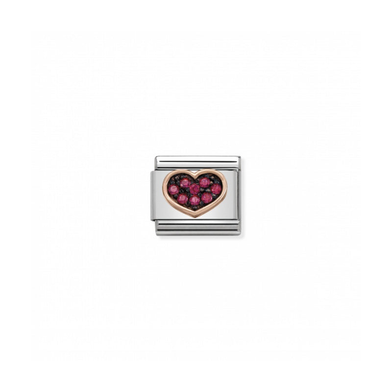 nomination-nomination-classic-heart-link-rose-gold-red-black-430311-01