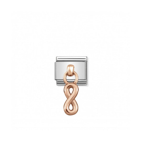Classic Infinity Drop Link - Rose Gold - 431800/10