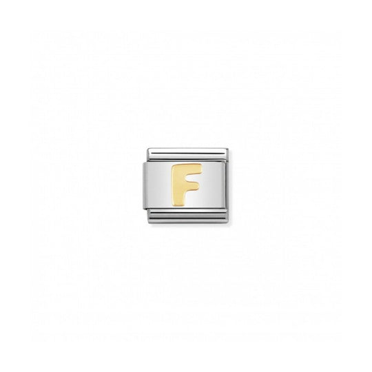 Classic Letter F Link - Gold - 030101/06