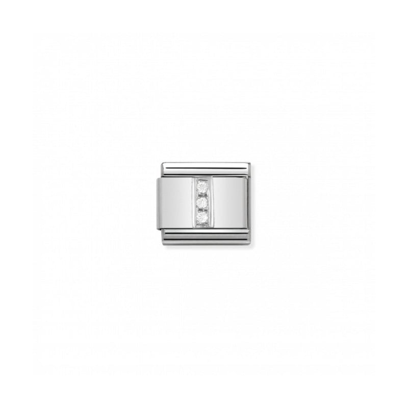 nomination-nomination-classic-letter-i-link-silver-zirconia-330301-09