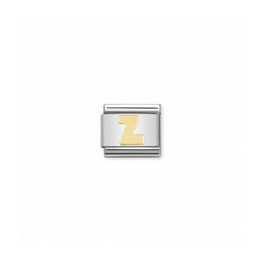 Classic Letter Z Link - Gold - 030101/26