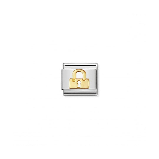 Nomination Classic Lock Link - Gold ~ 030109/01