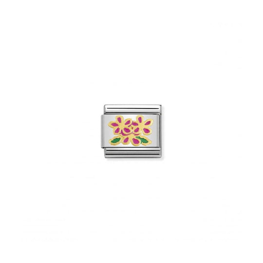Nomination Classic Primrose Link - Gold/Pink ~ 030278/12