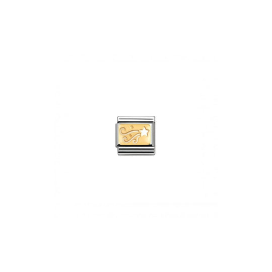Nomination Classic Shooting Star Link - Gold ~ 030160/10