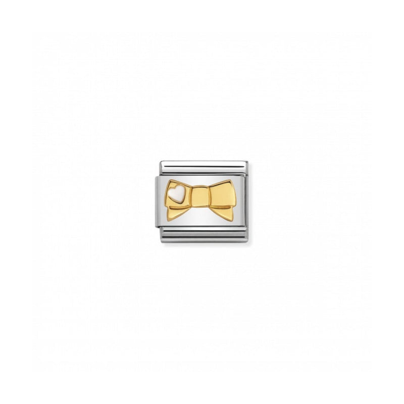 nomination-nomination-composable-gold-bow-tie-white-heart-link-030285-43