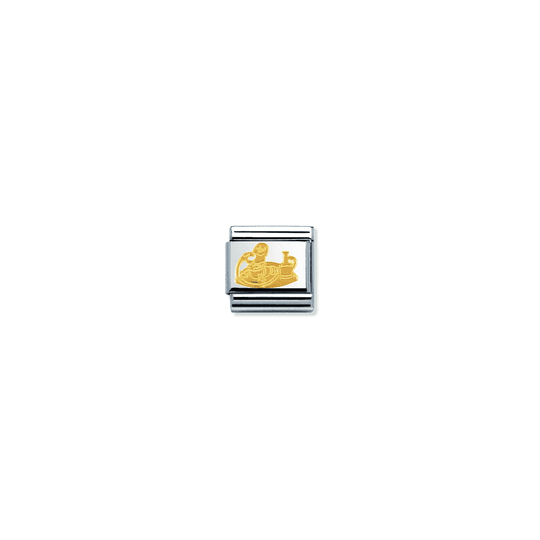 Nomination Composable Gold Fantasia Caterpillar Link ~ 030149/20