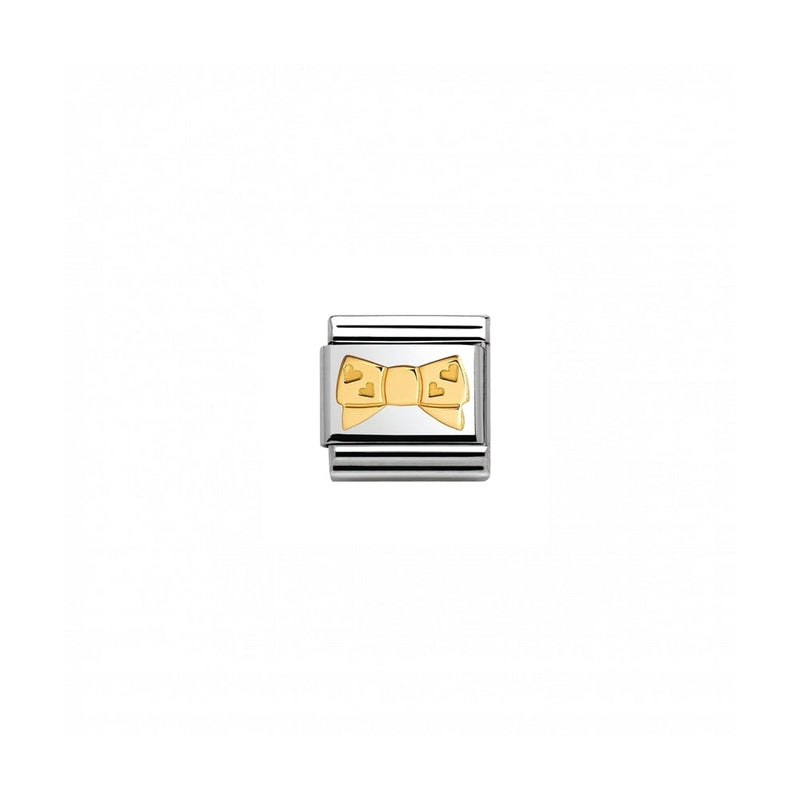 nomination-nomination-composable-gold-heart-bow-link-030162-24