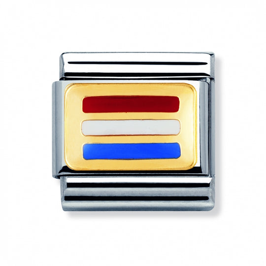 Composable Gold Luxembourg Flag Link - 030234/32