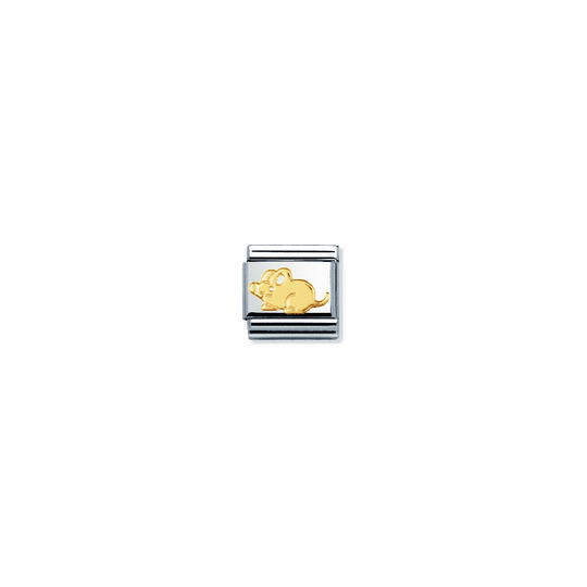 Nomination Composable Gold Mouse Link ~ 030112/03
