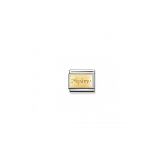 Nomination Composable Gold Nephew Link ~ 030121/34