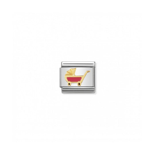 Composable Gold Pink Pram Link - 030208/49