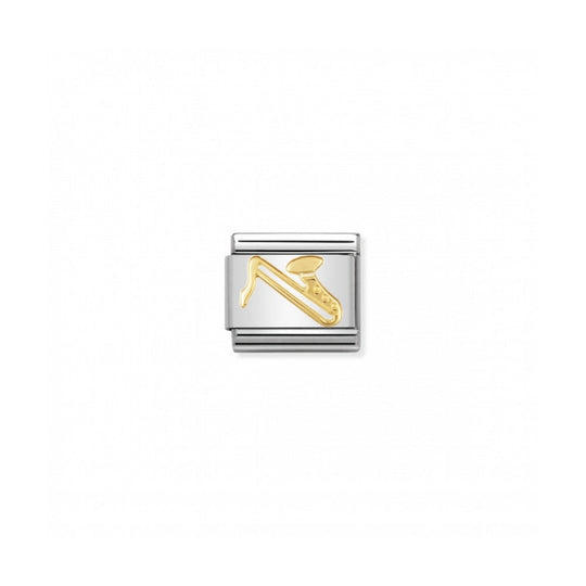 Nomination Composable Gold Saxophone Link ~ 030117/07