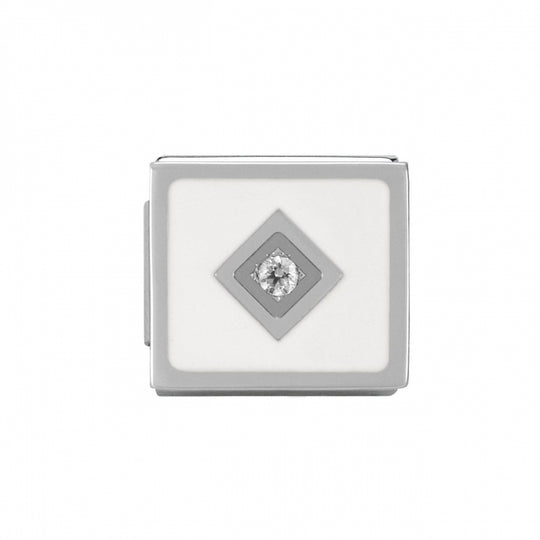 Composable iKONS White Rhombus Link - 230306/01