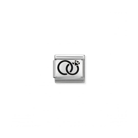 Composable Silver Linked Wedding Rings Link - 330102/29