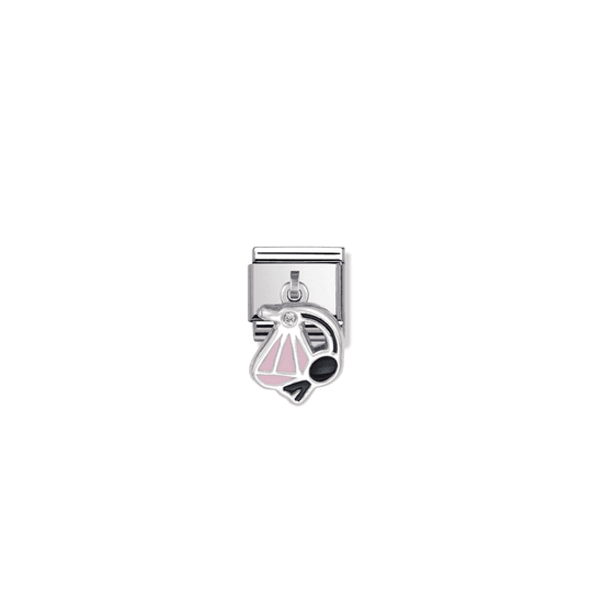 Nomination Composable Silver Perfume Drop Link ~ 031712/03