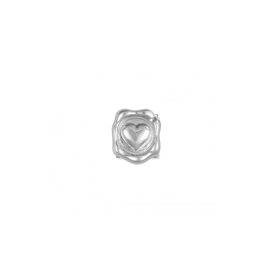 Nomination Composable Silver Royal Heart Stamp Link ~ 140951/18