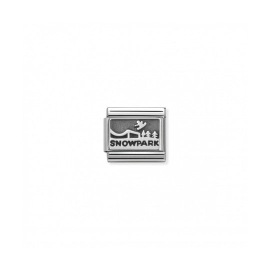 Nomination Composable Silver Snowpark Link ~ 330102/25