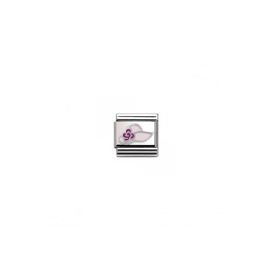 Nomination Composable Silver Summer Hat Link ~ 330202/28