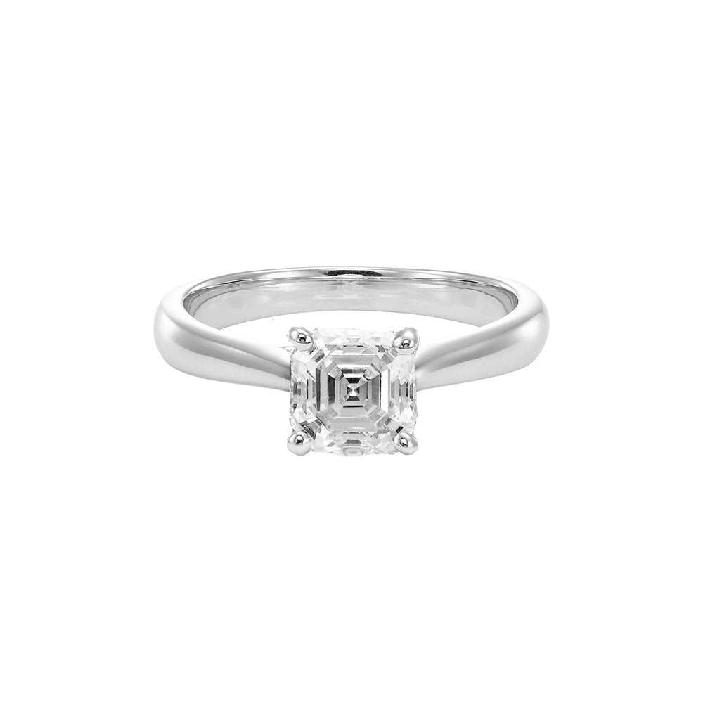 Royal hot sale asscher ring