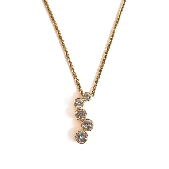 Sarah Layton 18ct Yellow Gold Diamond Pendant - 1.61ct