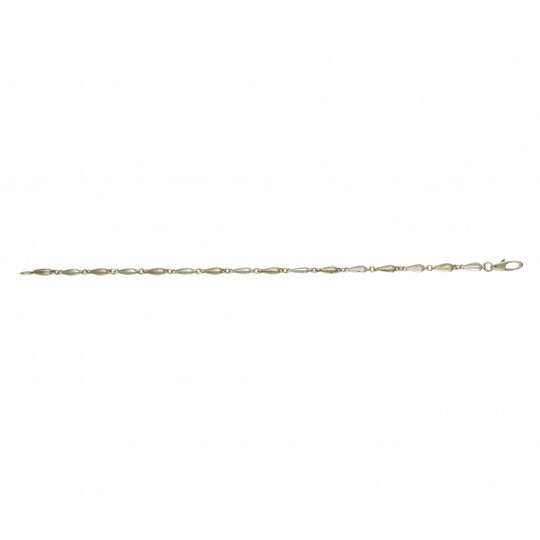 Adagio 9ct Yellow & White Gold Bracelet - GWAD2207