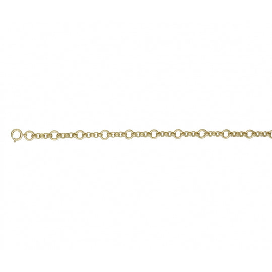 Chain Bracelet - 9ct Yellow Gold - GRI0207