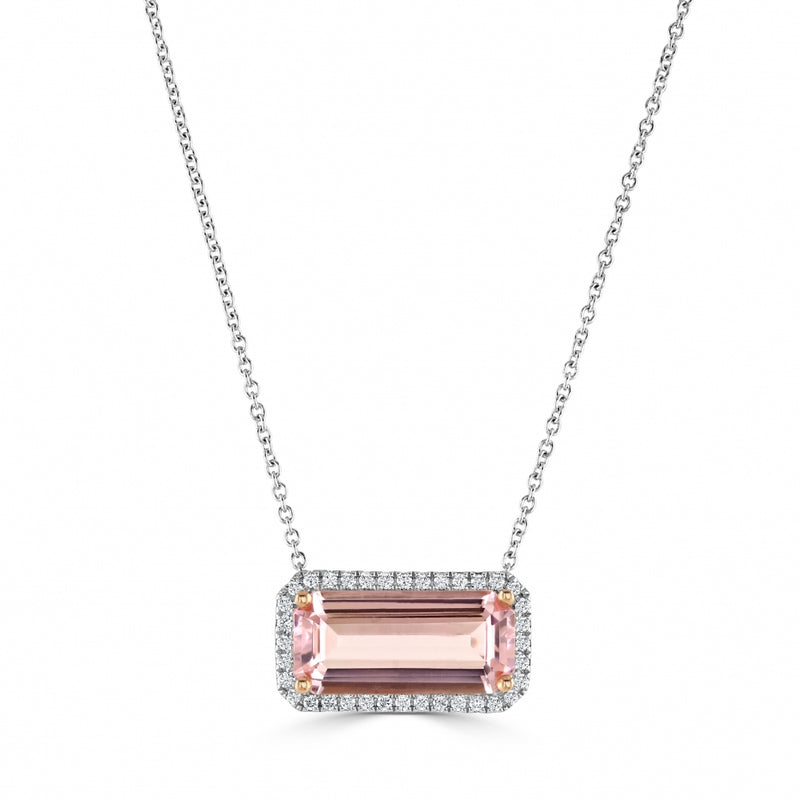 sarah-layton-elongated-morganite-diamond-halo-pendant-white-gold