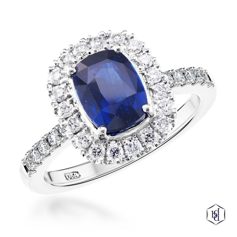 sarah-layton-platinum-cushion-cut-sapphire-diamond-halo-ring-1-35ct